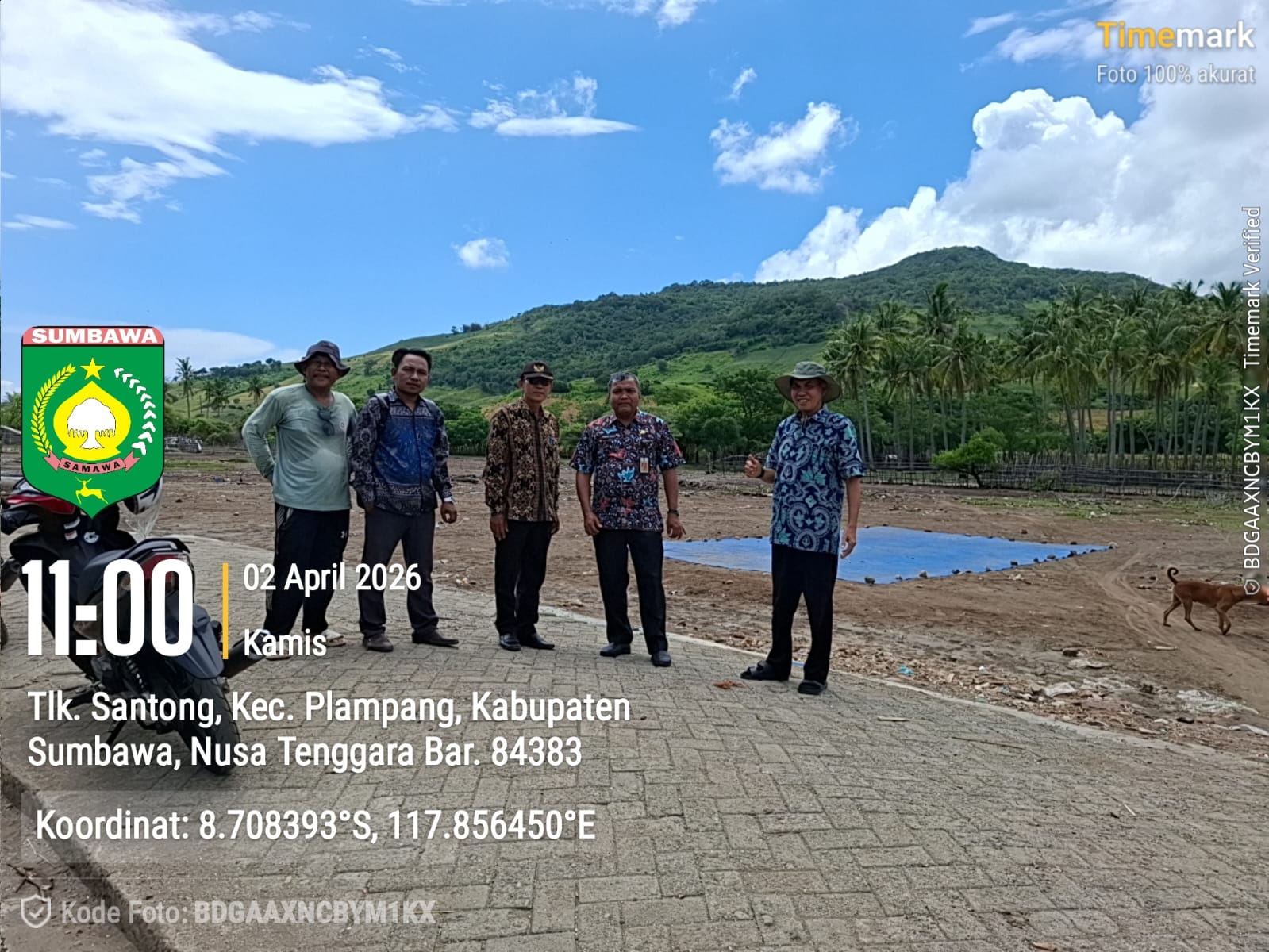 DESA TELUK SANTONG KECAMATAN PLAMPANG   JADI CALON LOKASI KNMP TAHAP 3